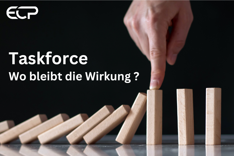 Taskforce – Wo bleibt die Wirkung?